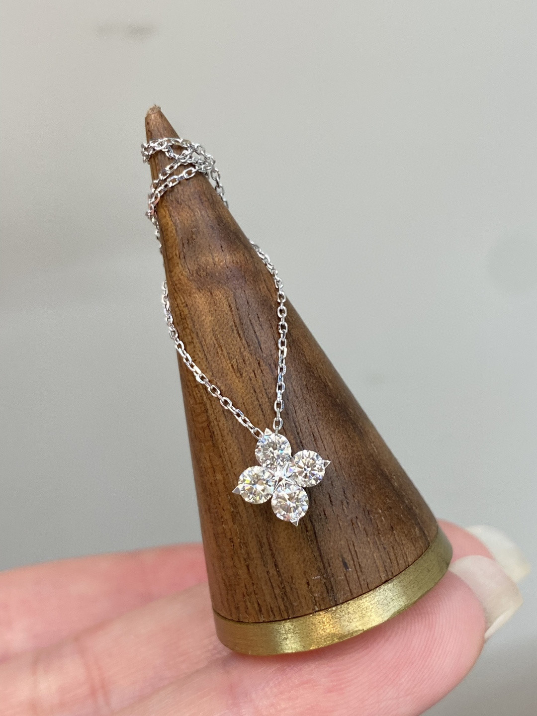 18K Diamond Necklace 
