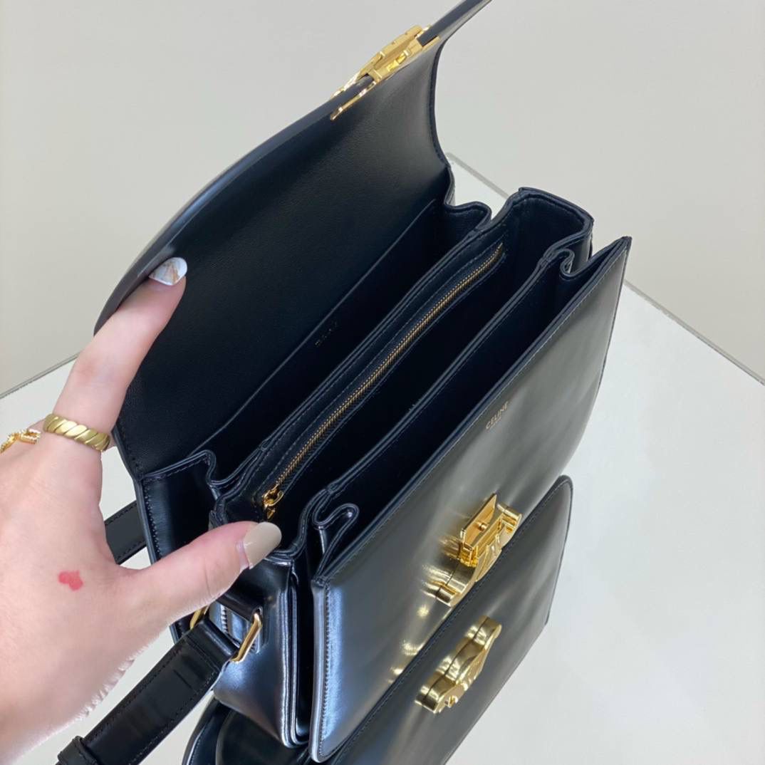 🔥大货实拍图 𝗖𝗘𝗟𝗜𝗡𝗘 ♥ 𝗧𝗥𝗜𝗢𝗠𝗣𝗛𝗘凯旋门BOX 型号：187363 尺寸：22*16.5*7cm