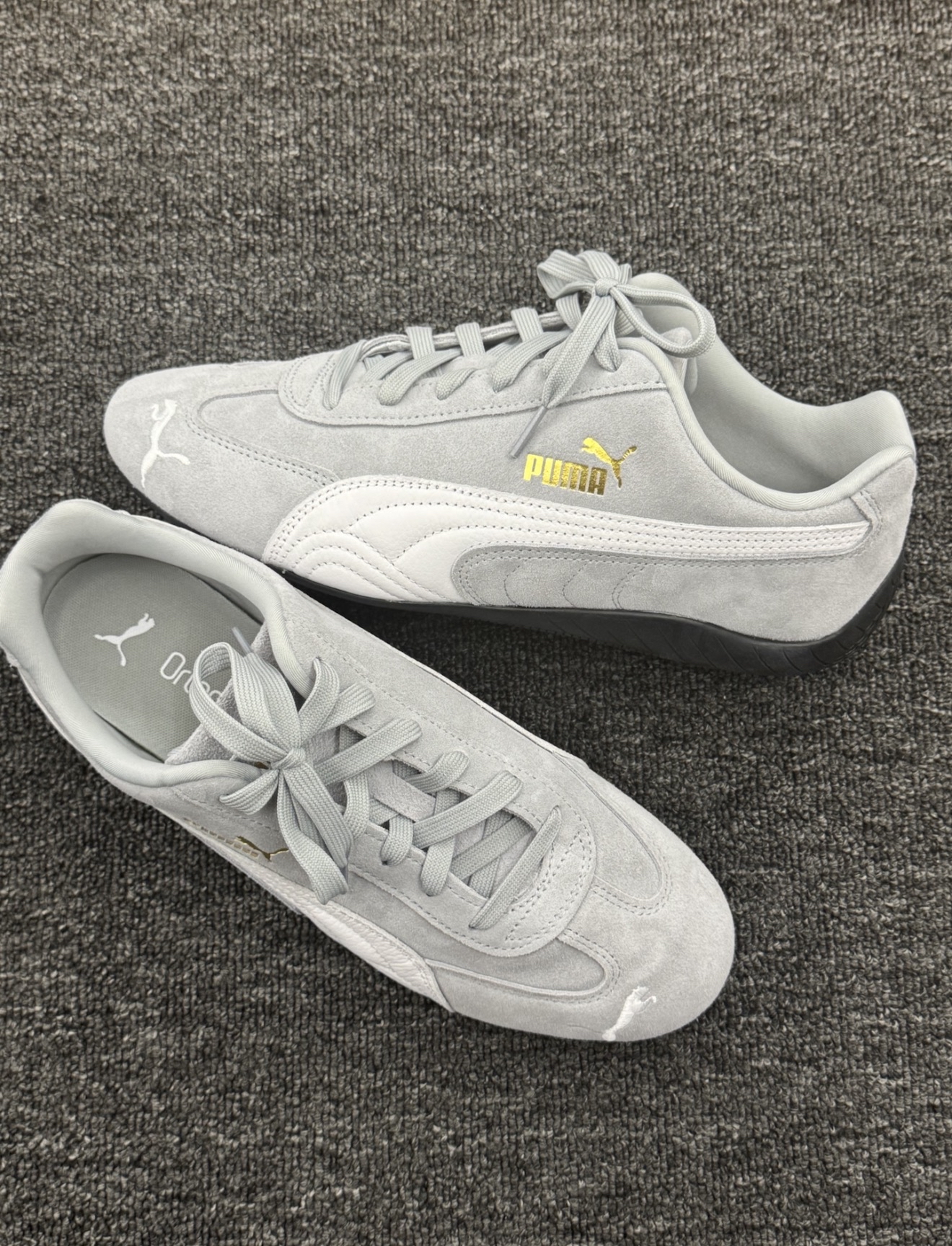 406329-05 Puma Speedcat Archive Grey White