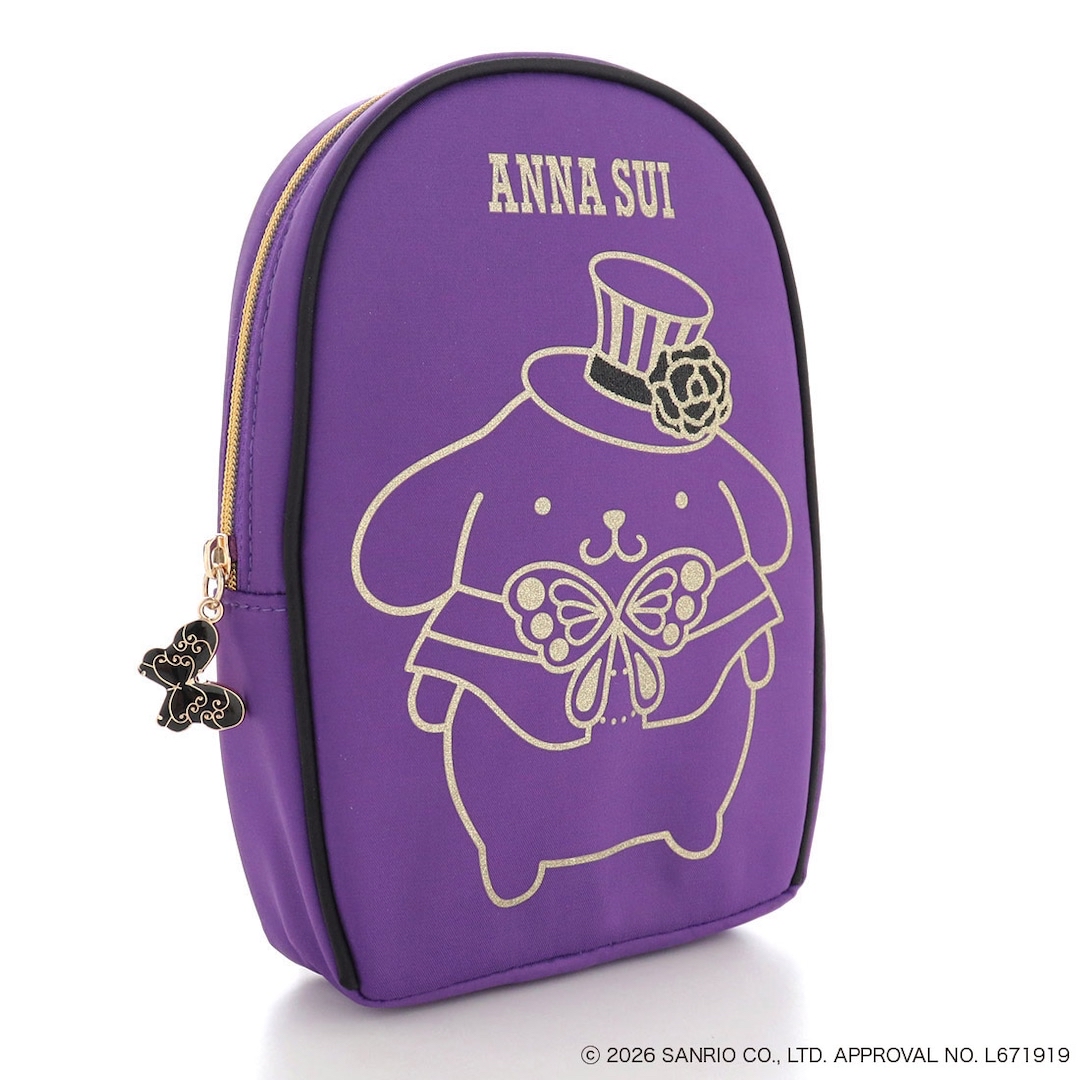 🎀【預訂】Anna Sui x Pompompurin 收納袋  P