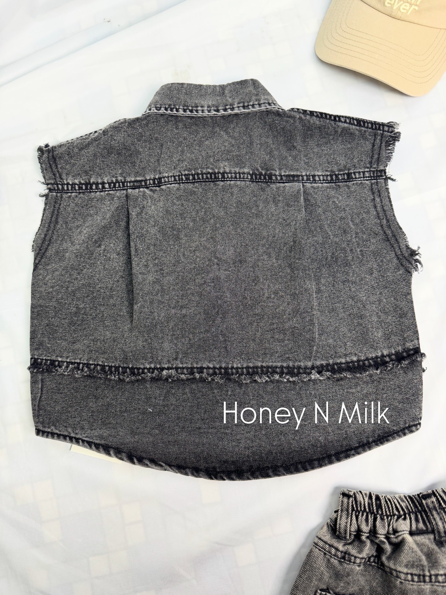 TOTOLO Black Swag Oversized Jeans Ss