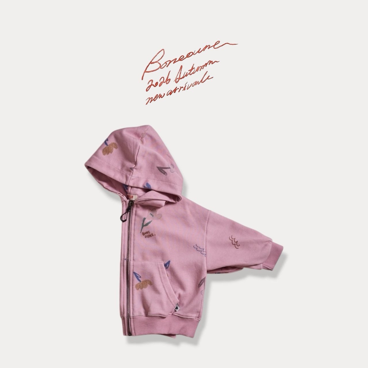 Boneoune |  Tender Pink Hoodie