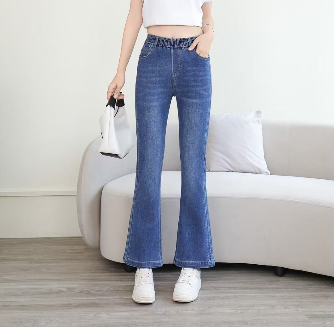 彈力九分牛仔褲(S~XXL)