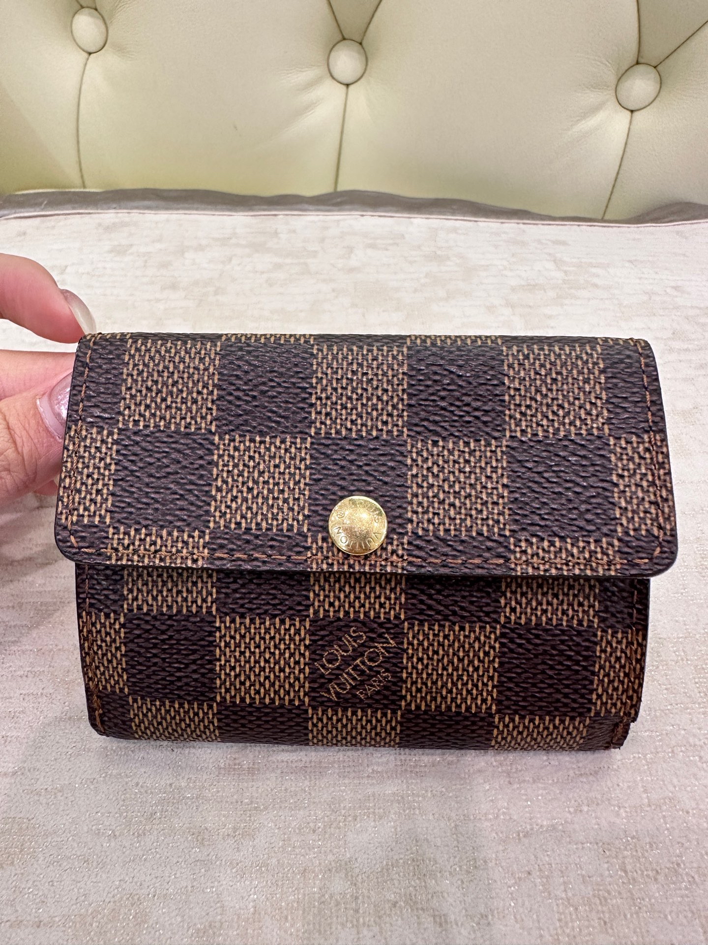 【預訂貨品】LV棋盤格卡包 