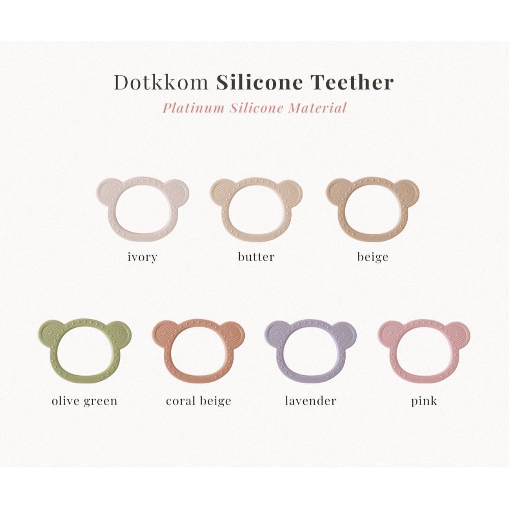 DOT TO DOT 開心熊仔 嬰兒成長牙膠