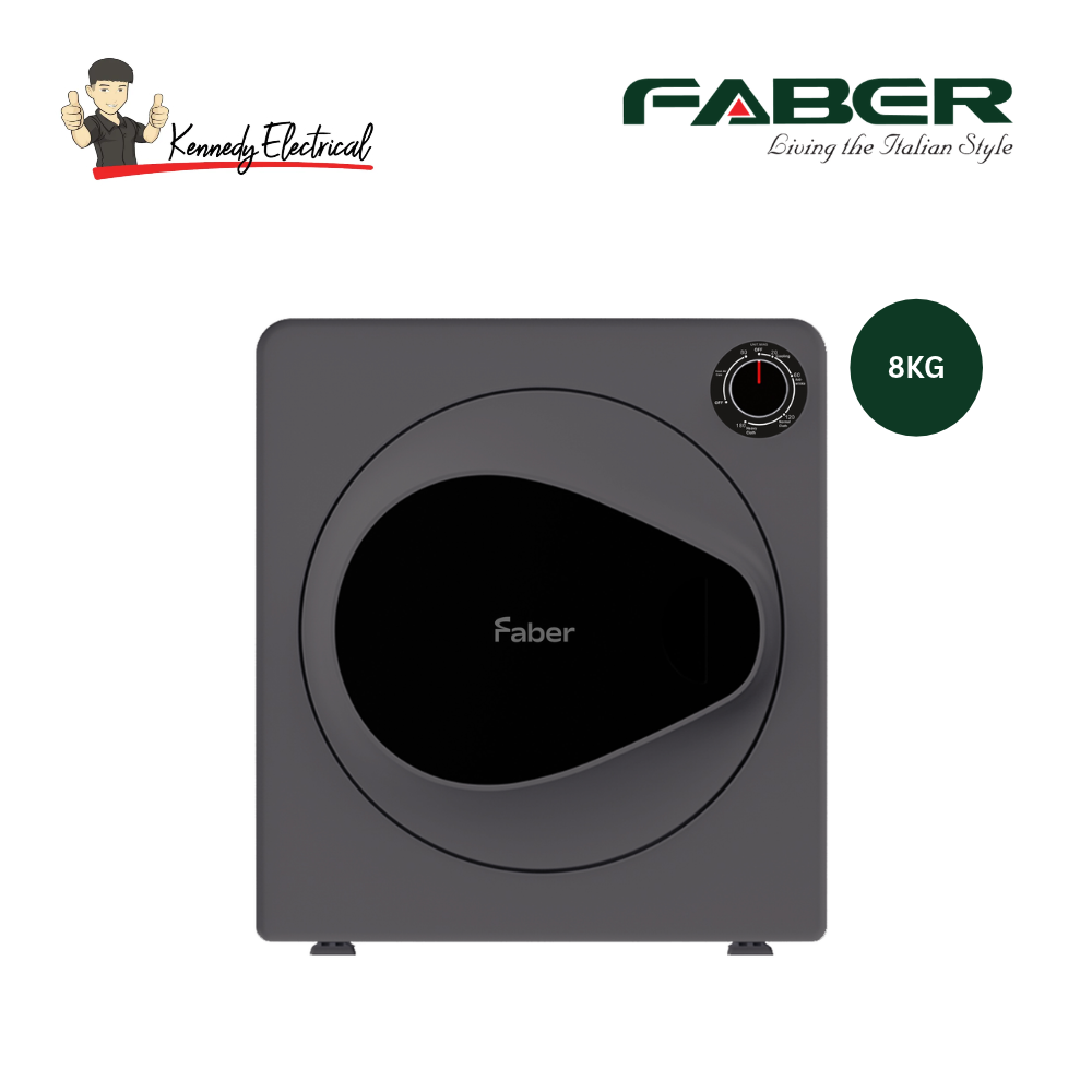 Faber 8.0kg Vented Clothes Dryer (FD-TD8001GR)