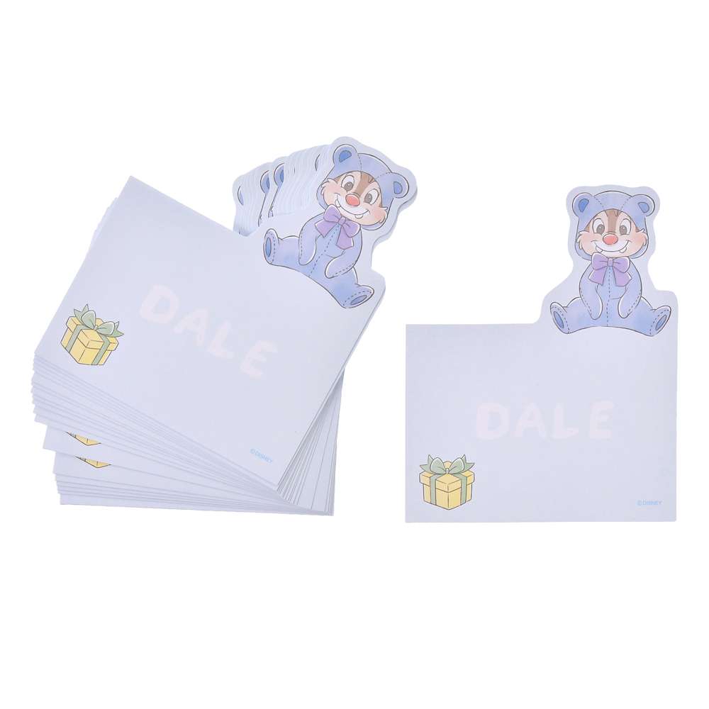 ✈️日本直送🇯🇵預訂🛍日本迪士尼DISNEY Chip & Dale COLLECTION - Chip & Dale, Clarice Memo Pad