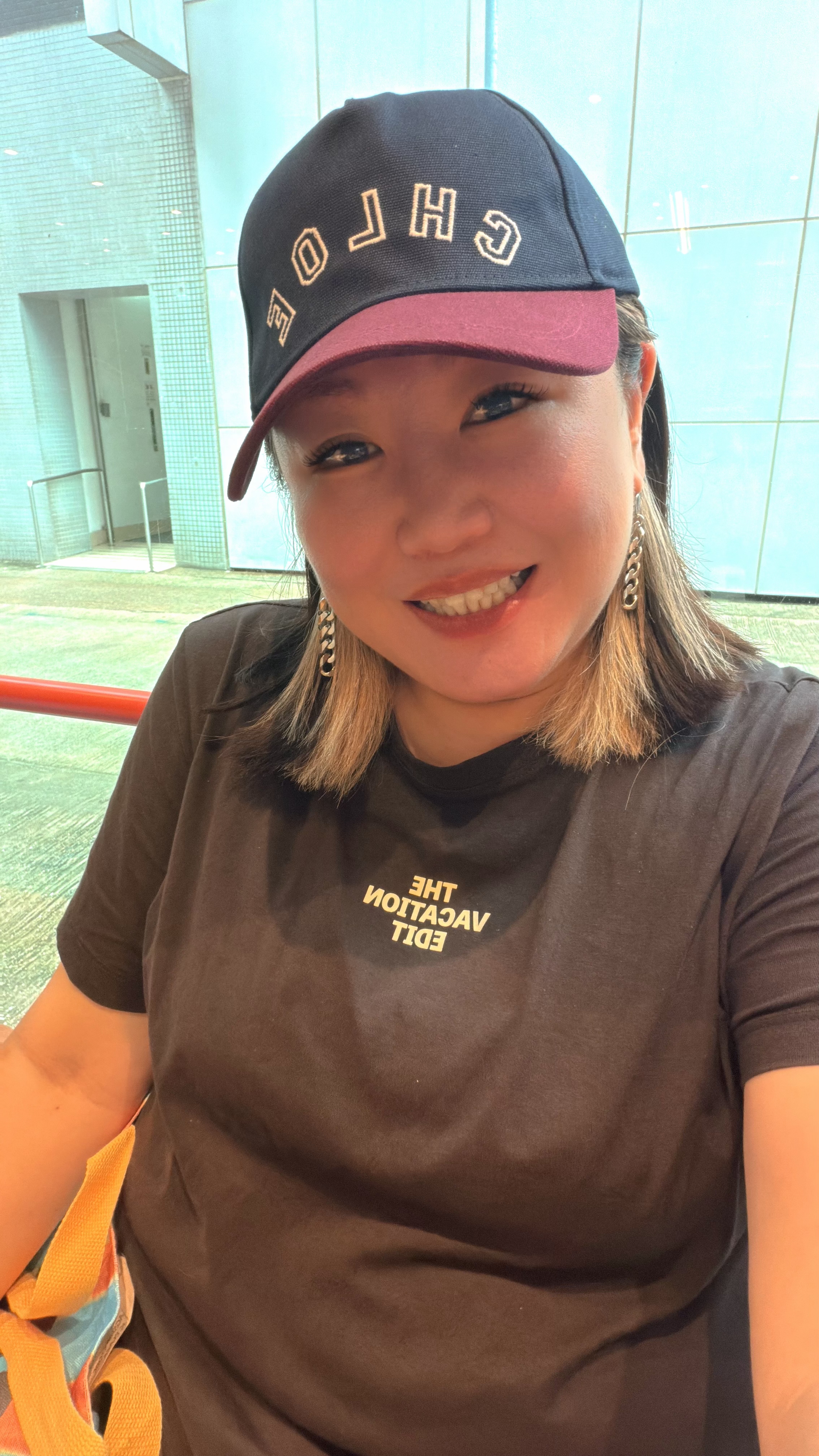 Chloe Logo 刺繡棒球帽 