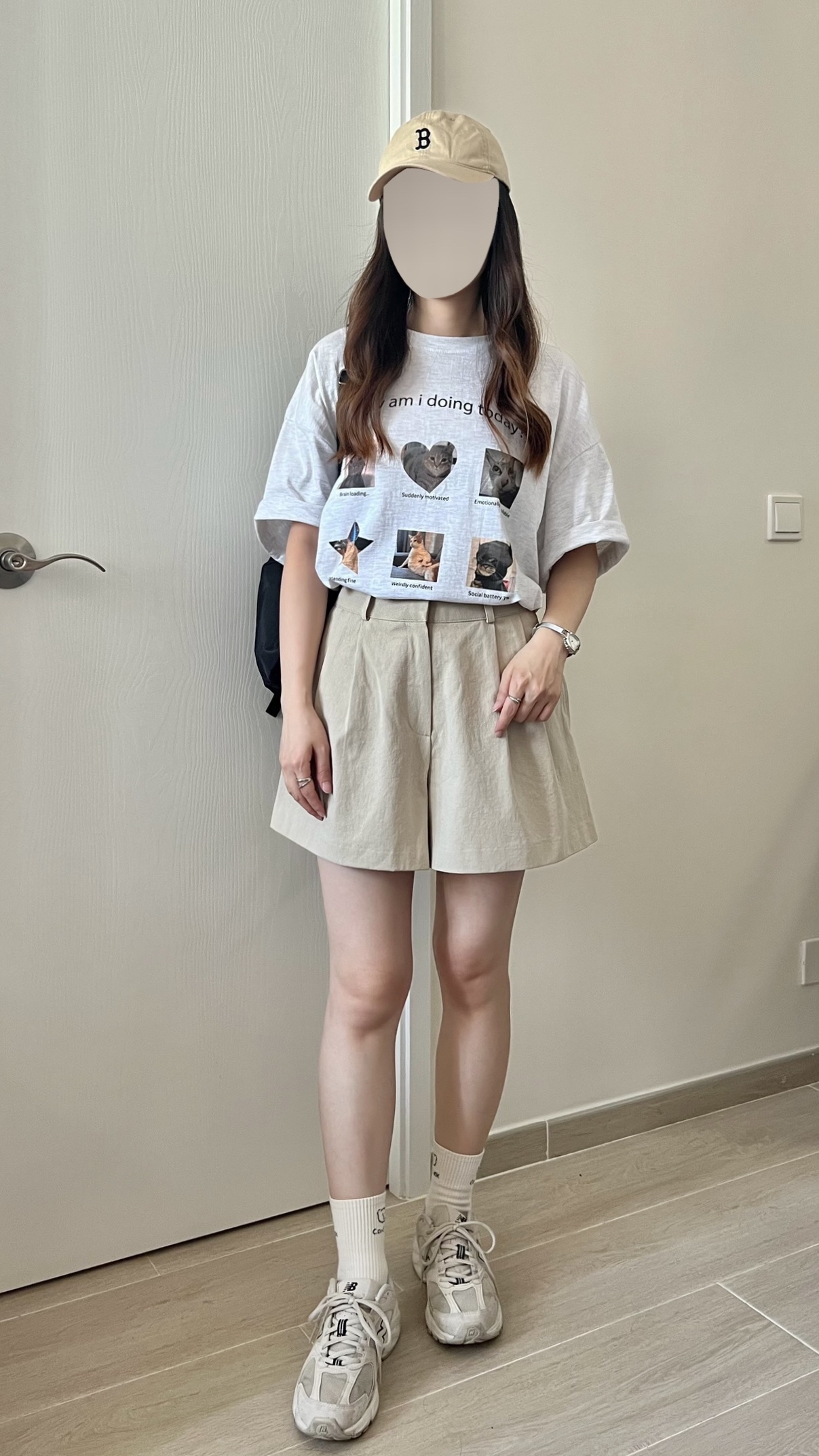 必備日常打摺短褲