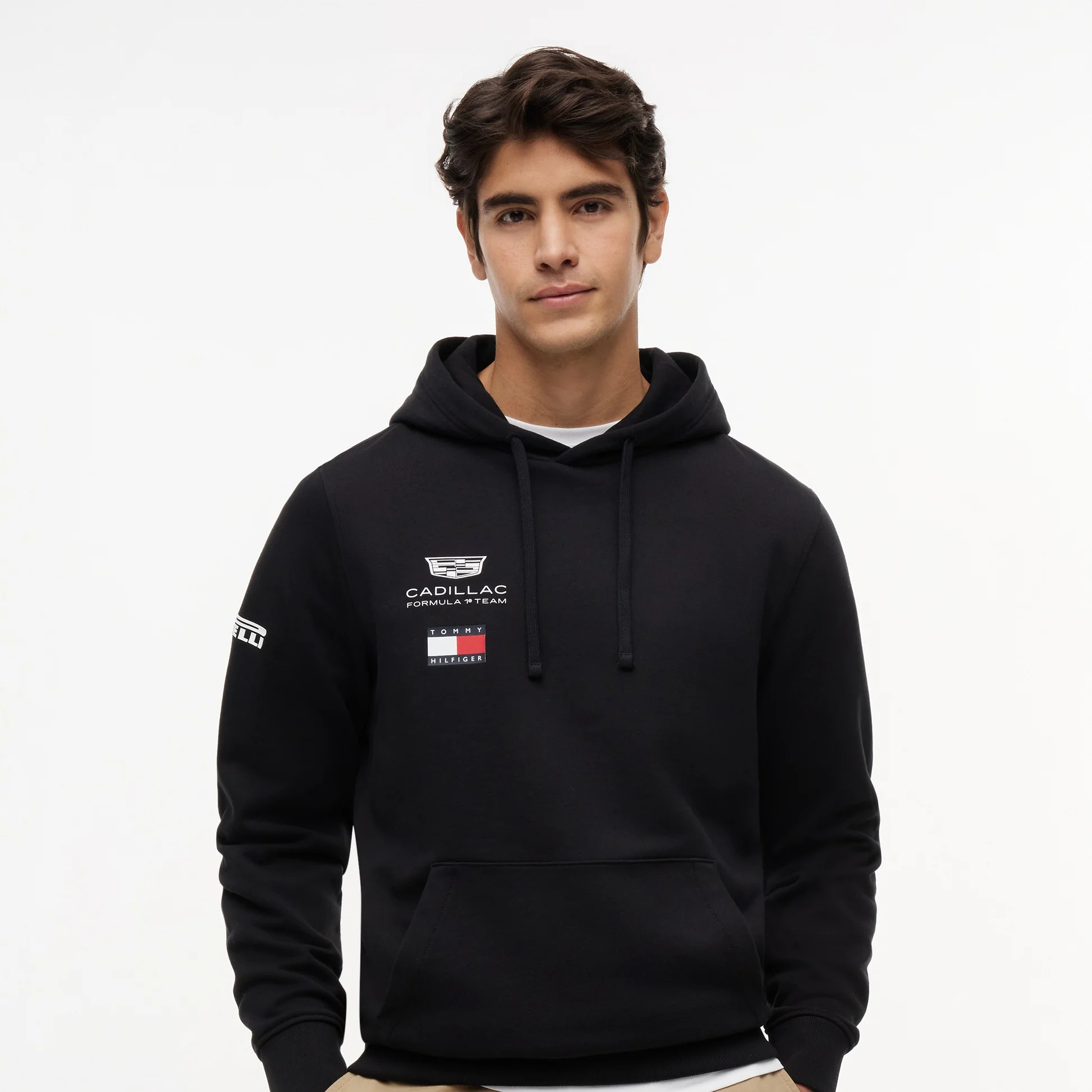 TH x Cadillac F1 Team 凱迪拉克車隊 2026 黑色 Team Hoodie MN0MN00106BDS