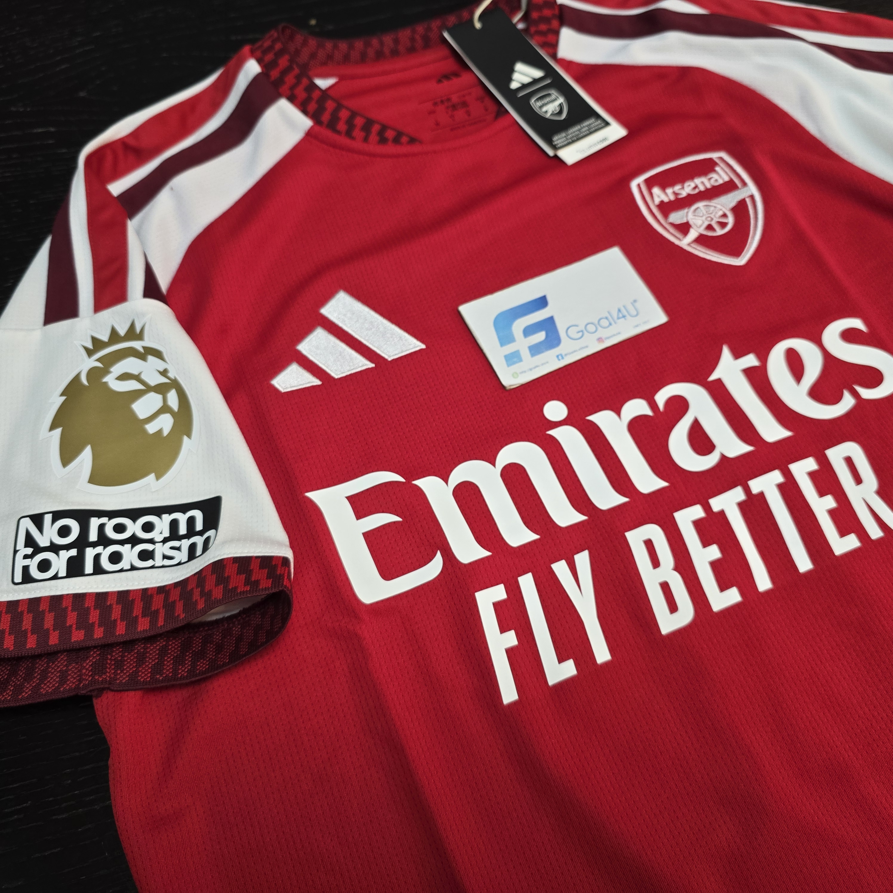 #部分碼現貨 🔴⚪融合酋長球場建築美學 Adidas Arsenal 阿仙奴 2026-27 主場球迷版球衣 (可加印字章) JZ3168