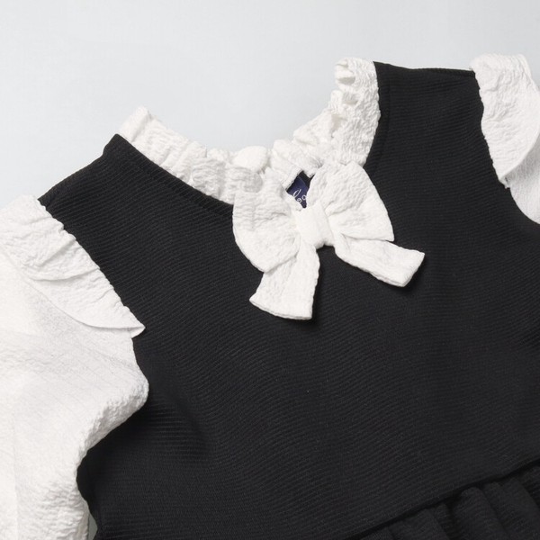 🆕【⭐訂購⭐】 🇯🇵日本直送🌀假2件 緞帶 連身裙🌀[ELBA-0060][260307]