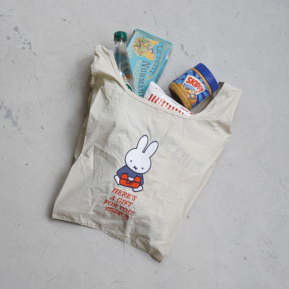 🆕【⭐訂購⭐】🌀 🇯🇵 日本直送 #Miffy 可拆卸肩帶 刺繡 單肩包/購物袋［3款選］🌀 [ELCD-0142][261019]