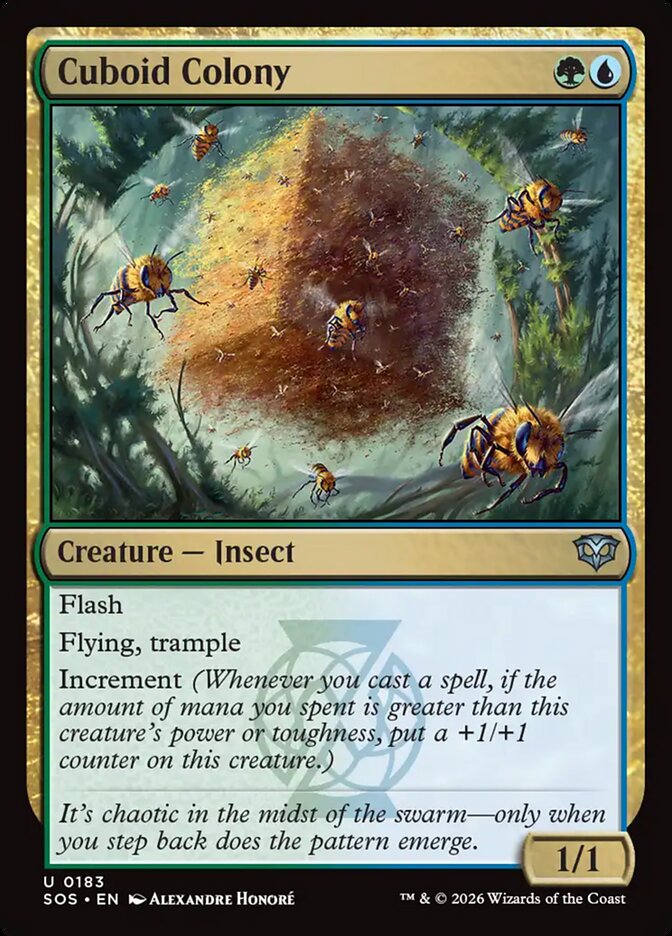 [EN] [Foil] Cuboid Colony [SOS-183] U