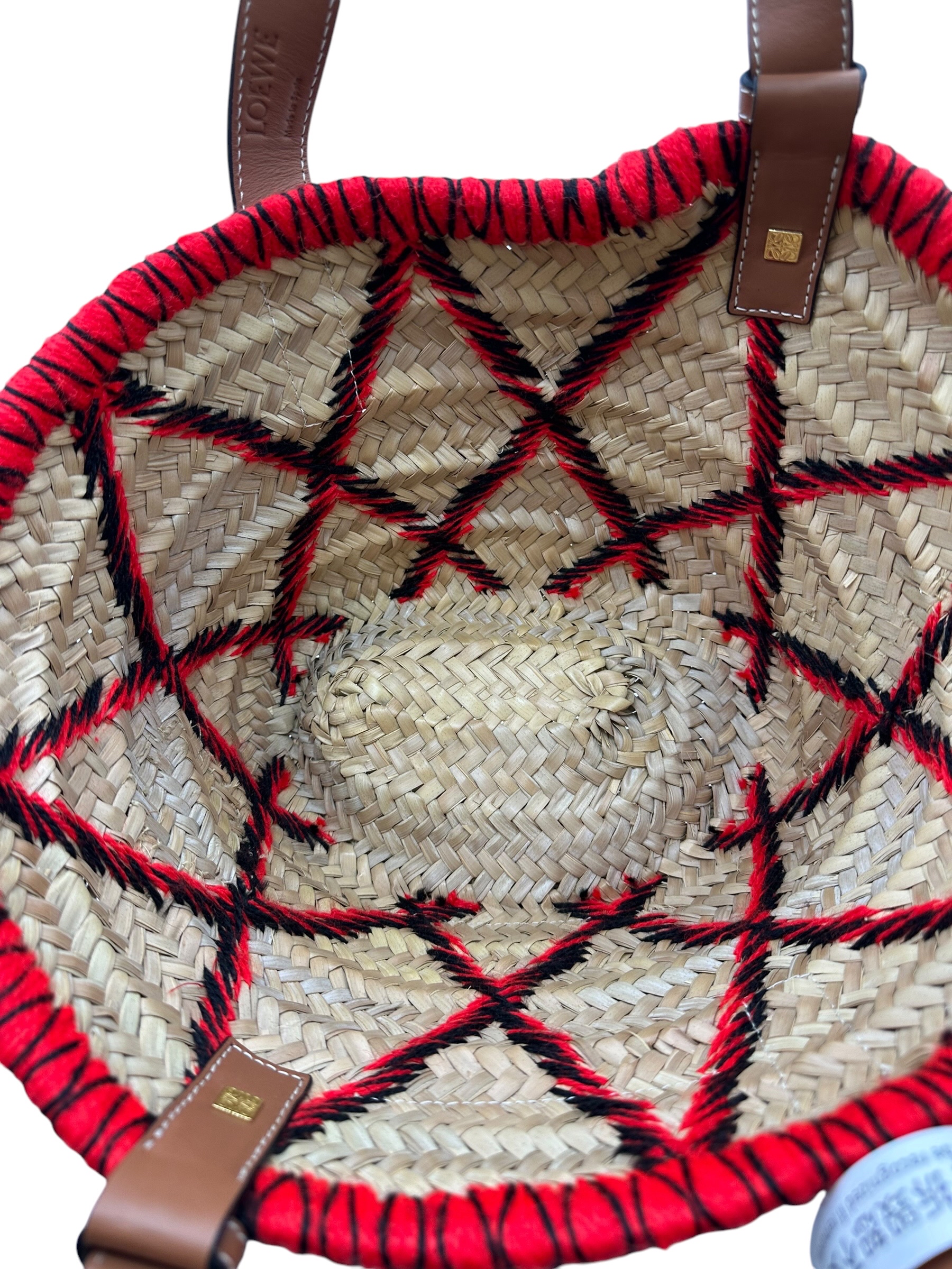 Pre-owned LOEWE Straw-woven Bamboo Basket Bag / Product Code: 071301