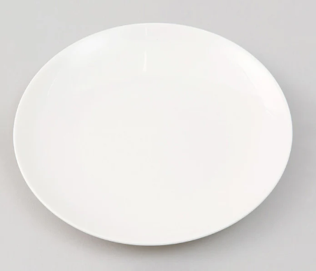 11364/7"18CM法國白瓷碟