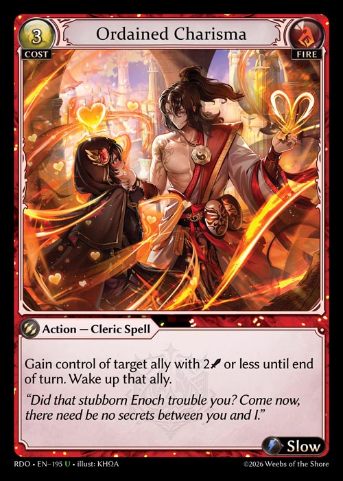 Ordained Charisma / RDO-195 (U)