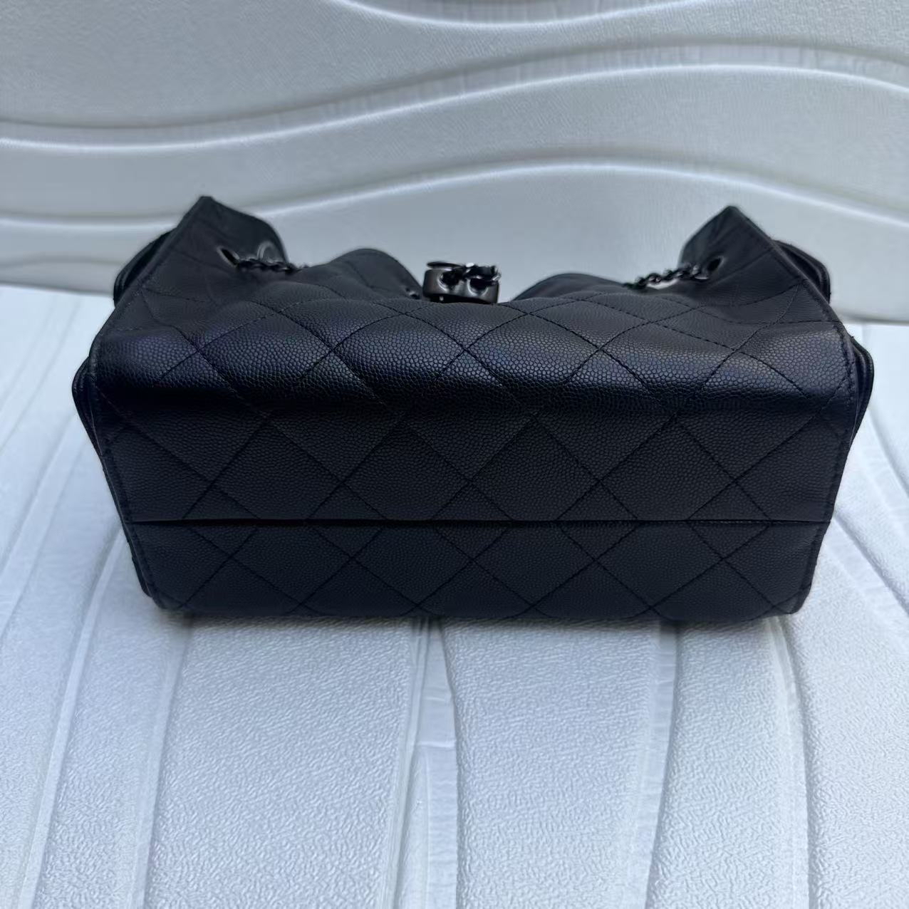 《香港正單》Chanel mini25bag黑色銀扣做舊斷貨王‼️