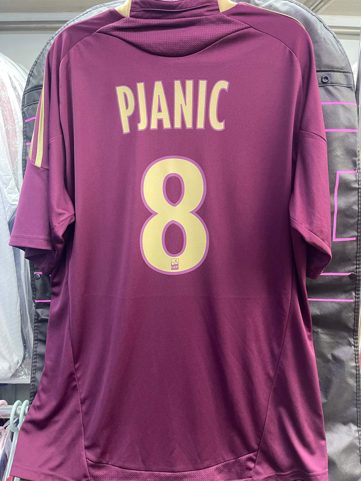 2011-12 Lyon Away Shirt #8 PJANIC Size L 