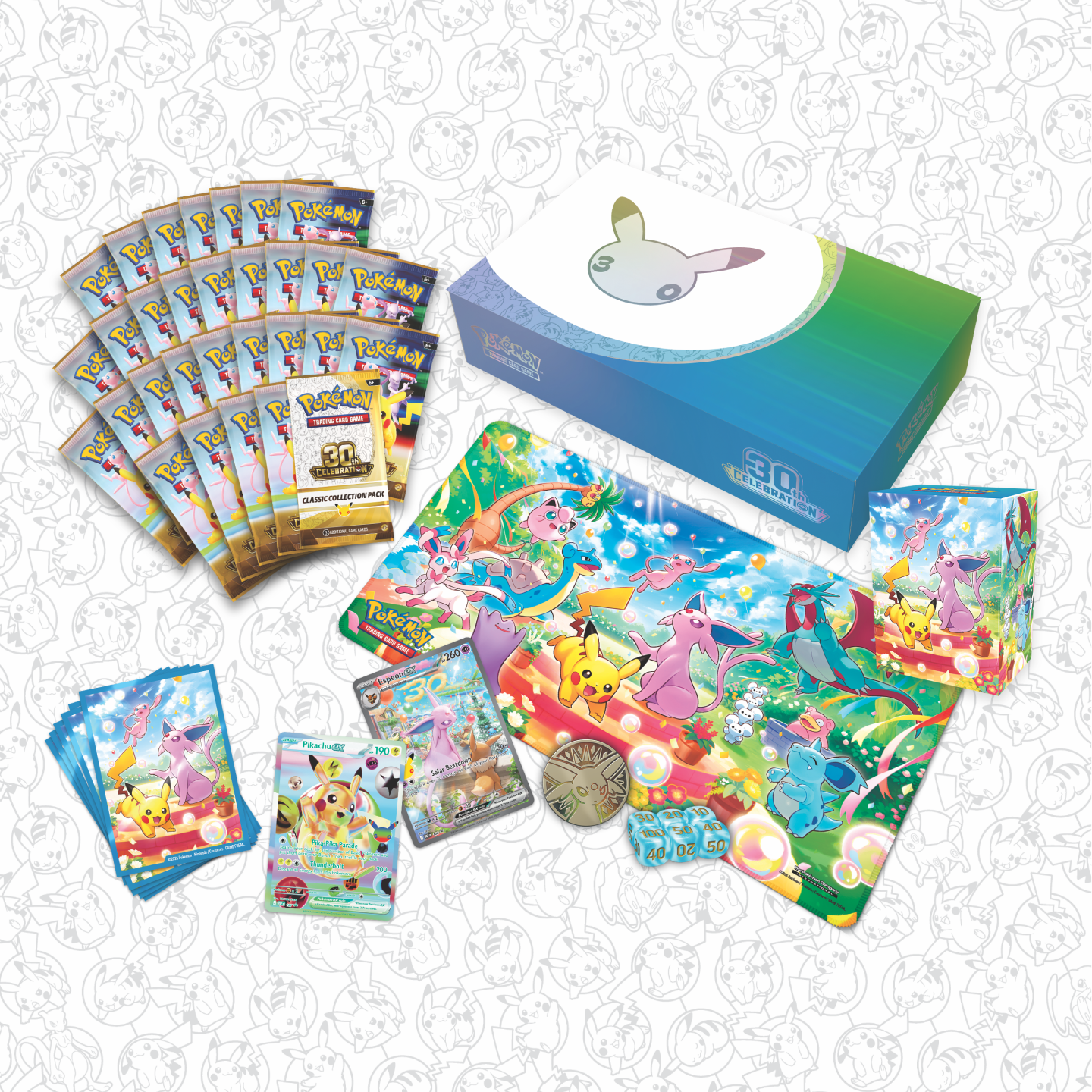 9/11前到貨｜Pokemon寶可夢 - 英文版 PTCG Pokemon 30th Celebration Ultra-Premium Collections UPC - Day & Night Set (一套 日與夜)