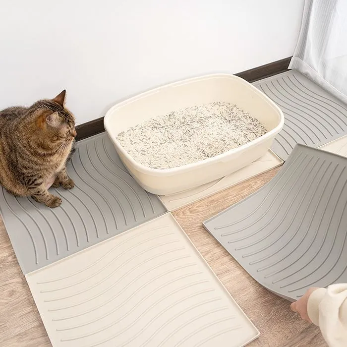 汪喵星球 矽膠拼接落砂墊