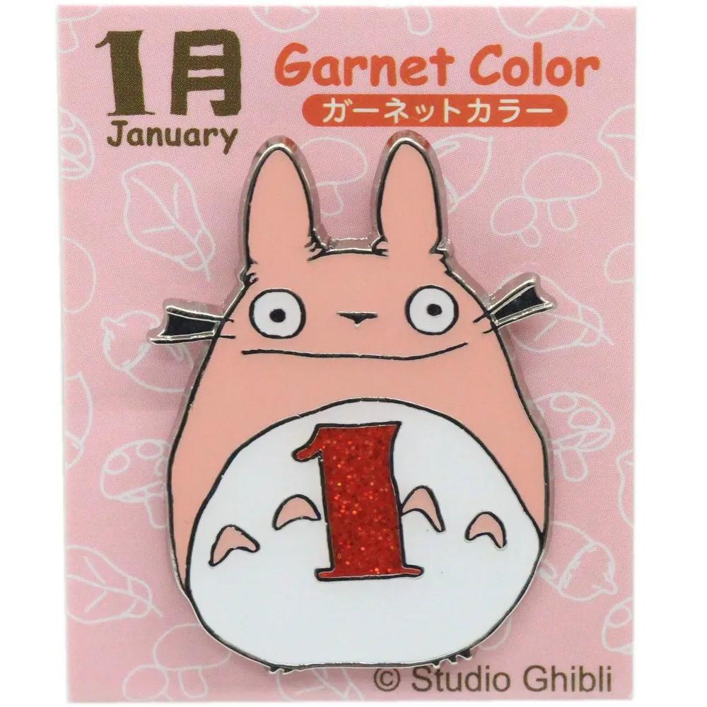 龍貓生日扣針 1月