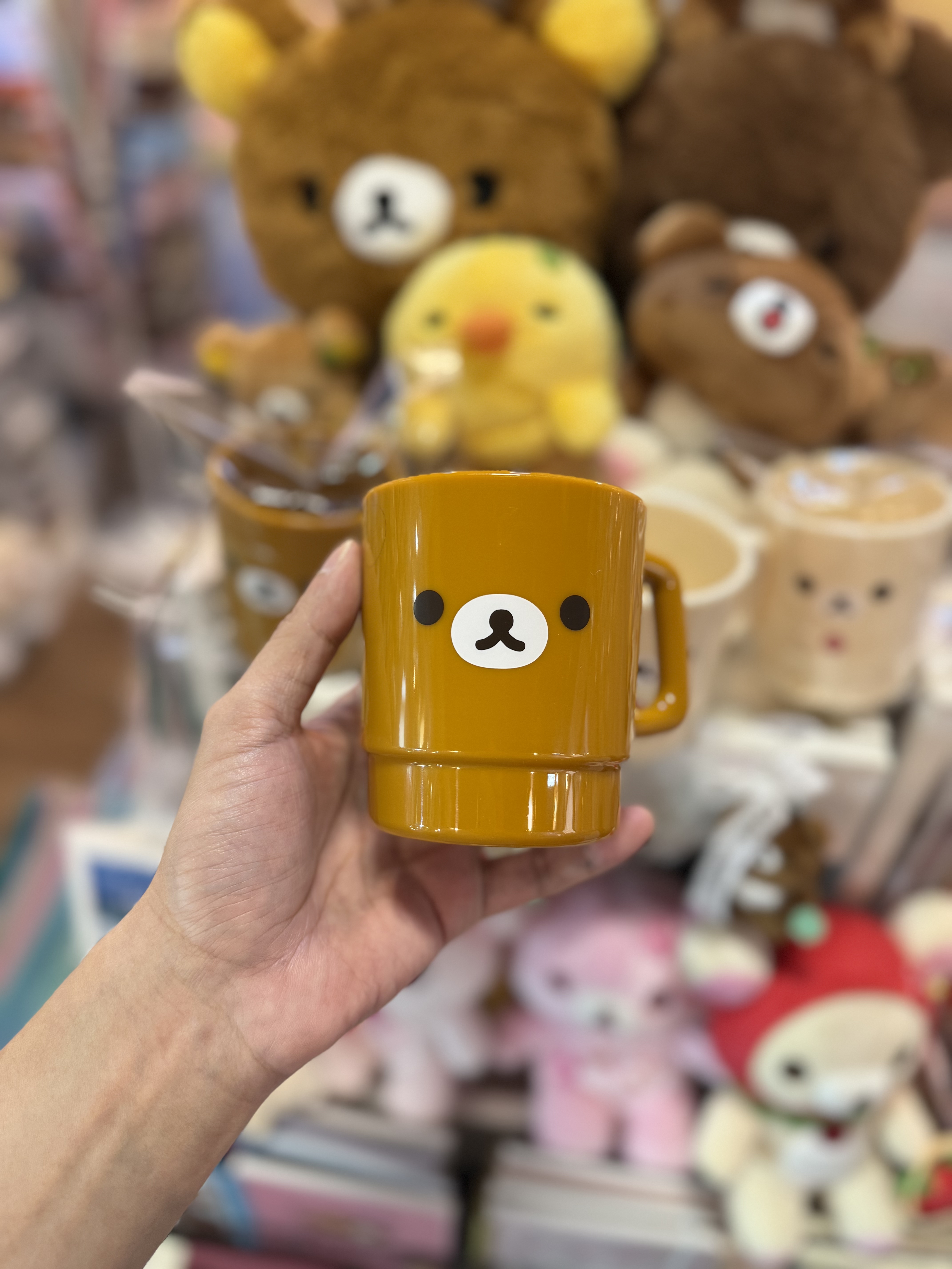 《現貨》全新rilakkuma 日本製樹脂膠杯