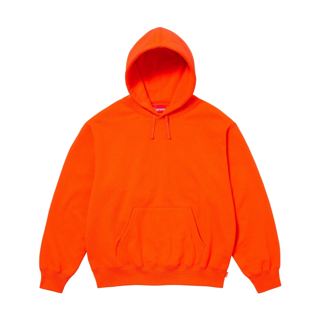 Supreme Satin Appliqué Hooded Sweatshirt