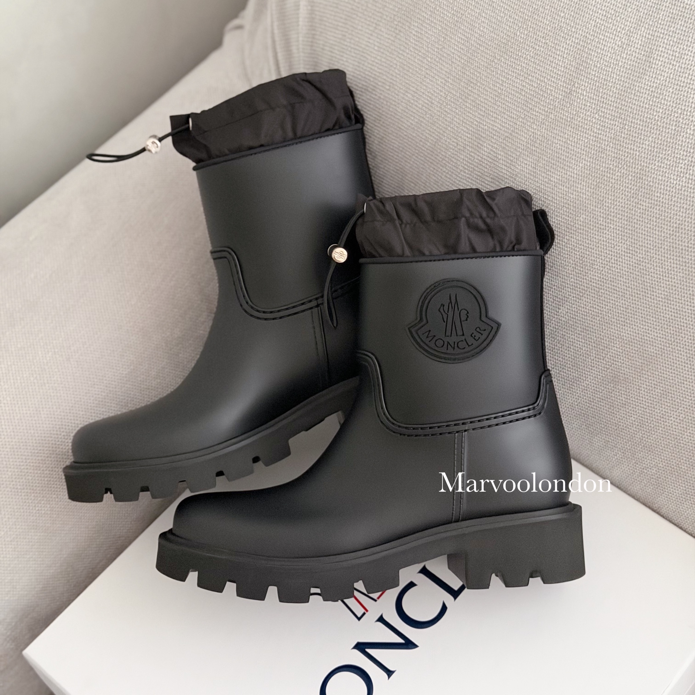 訂定雨靴迎接雨季🌧️優惠價‼️訂貨📮Moncler 可束繩雨靴 Size 36/37/38/39/40/41