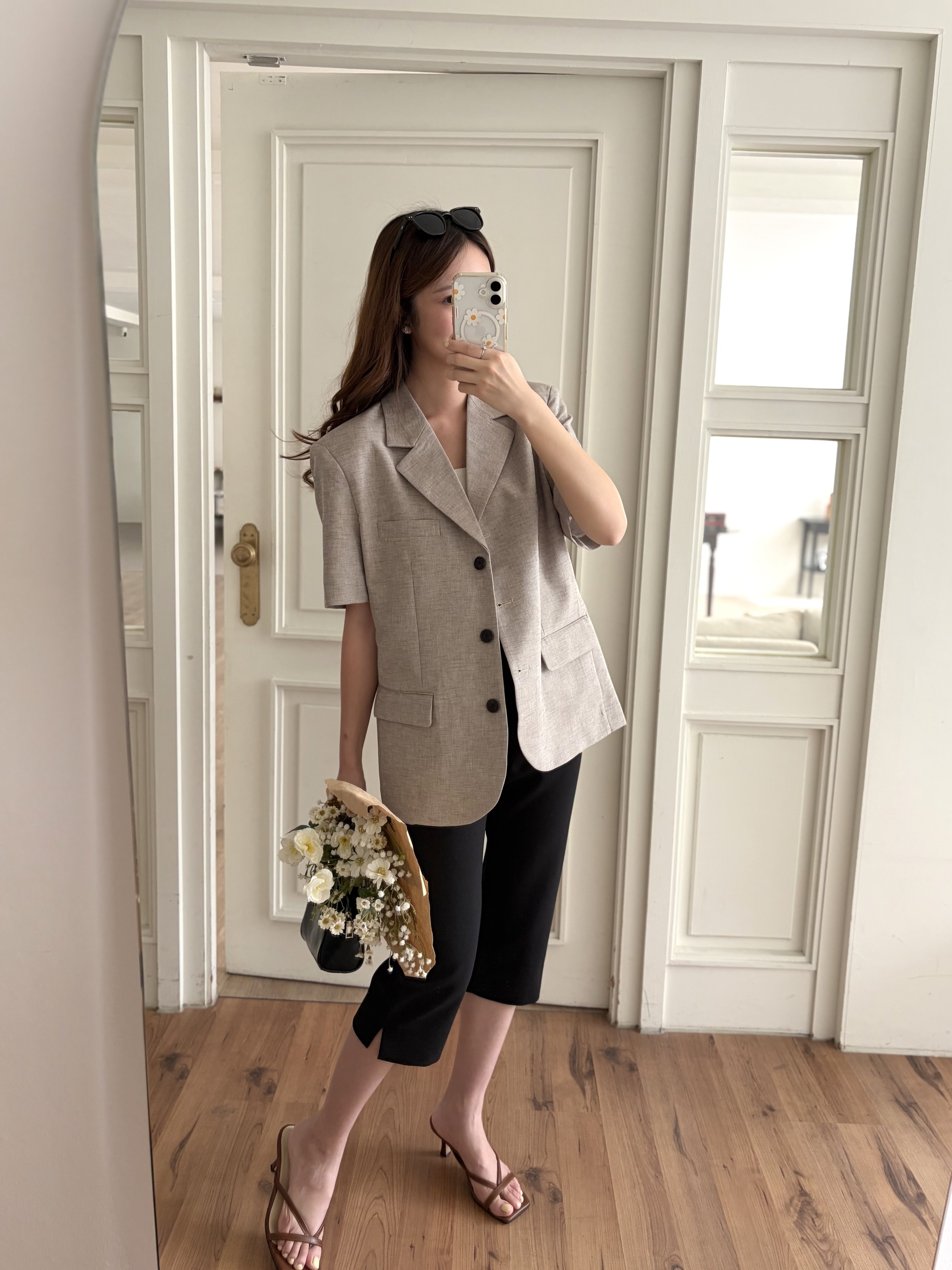The Oversized Oatmeal Blazer