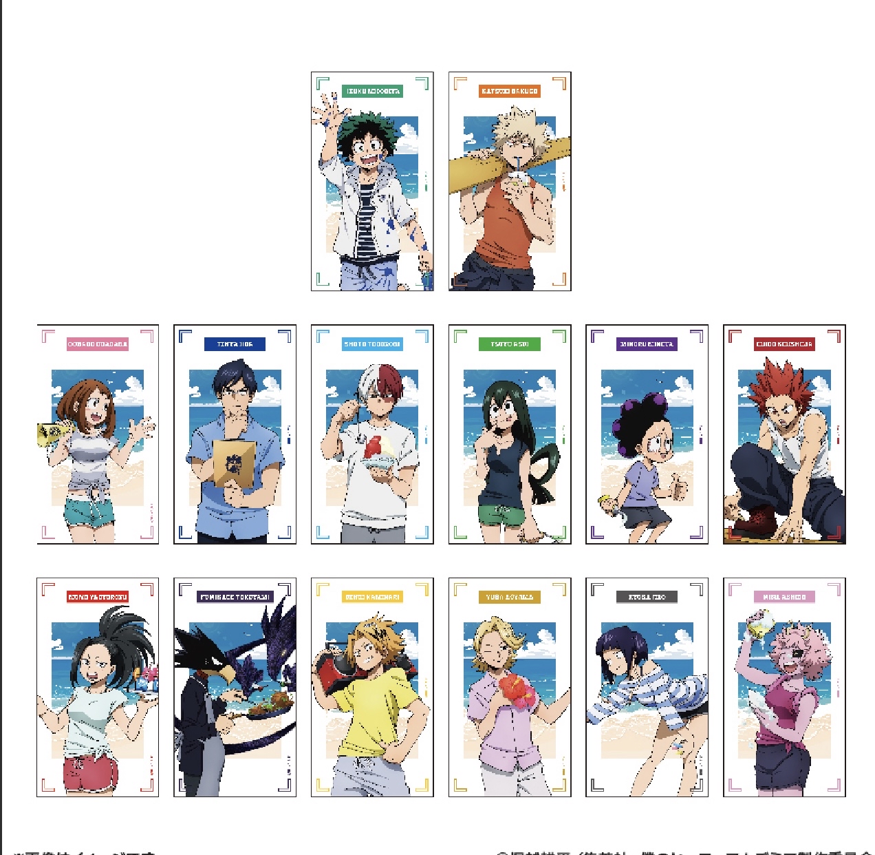 Preorder預9/2026年我的英雄學院10周年記念 clear card vol1原盒