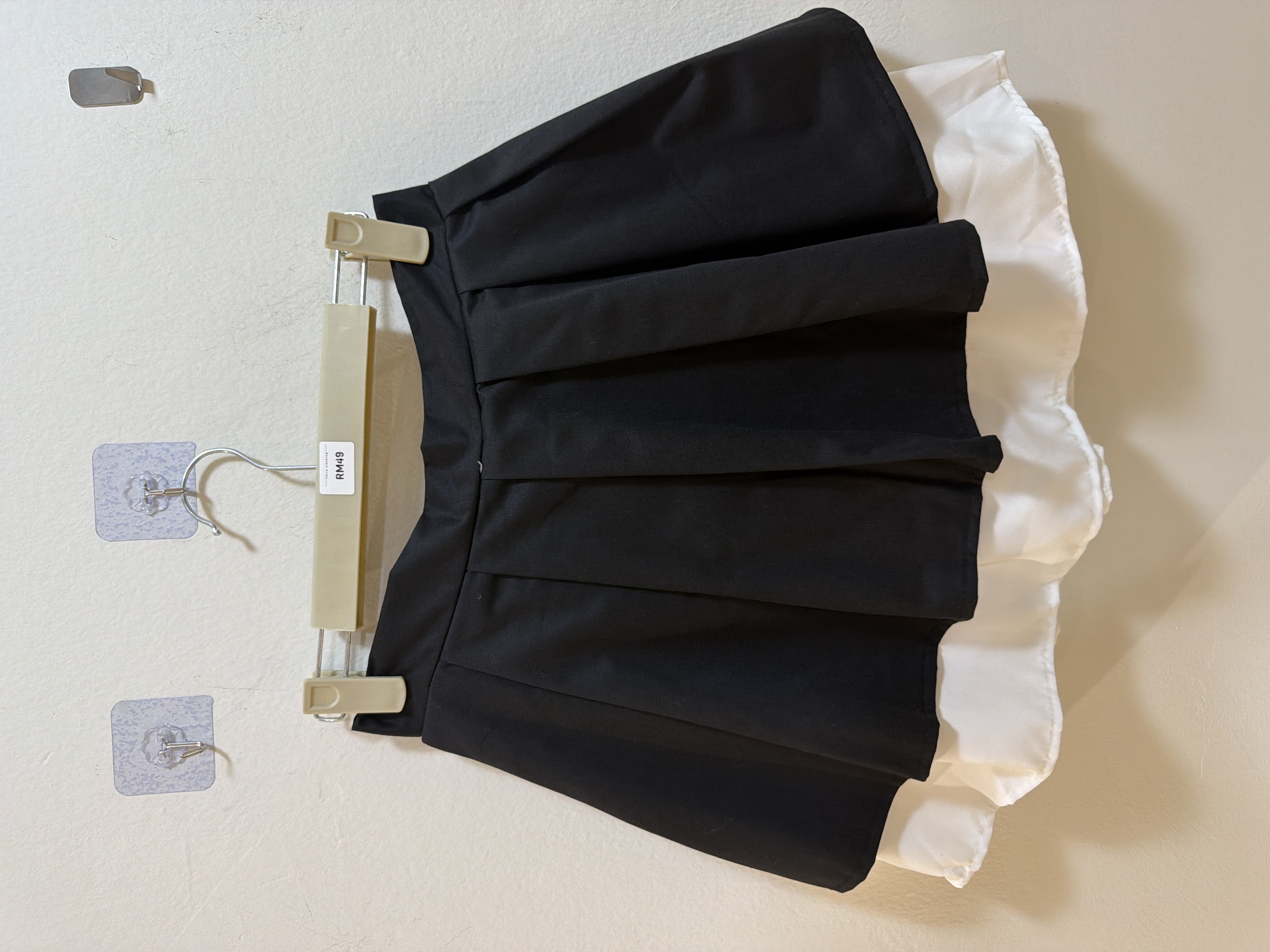 夏季百褶迷你裙