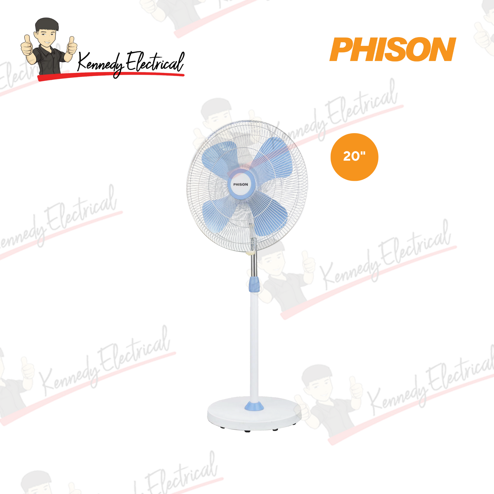 Phison 20" Industrial Stand Fan (PSF-6200)
