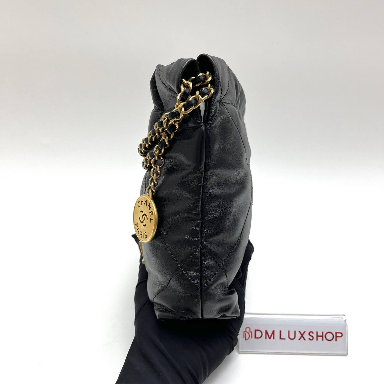 Chanel Mini 22 Bag Black GHW