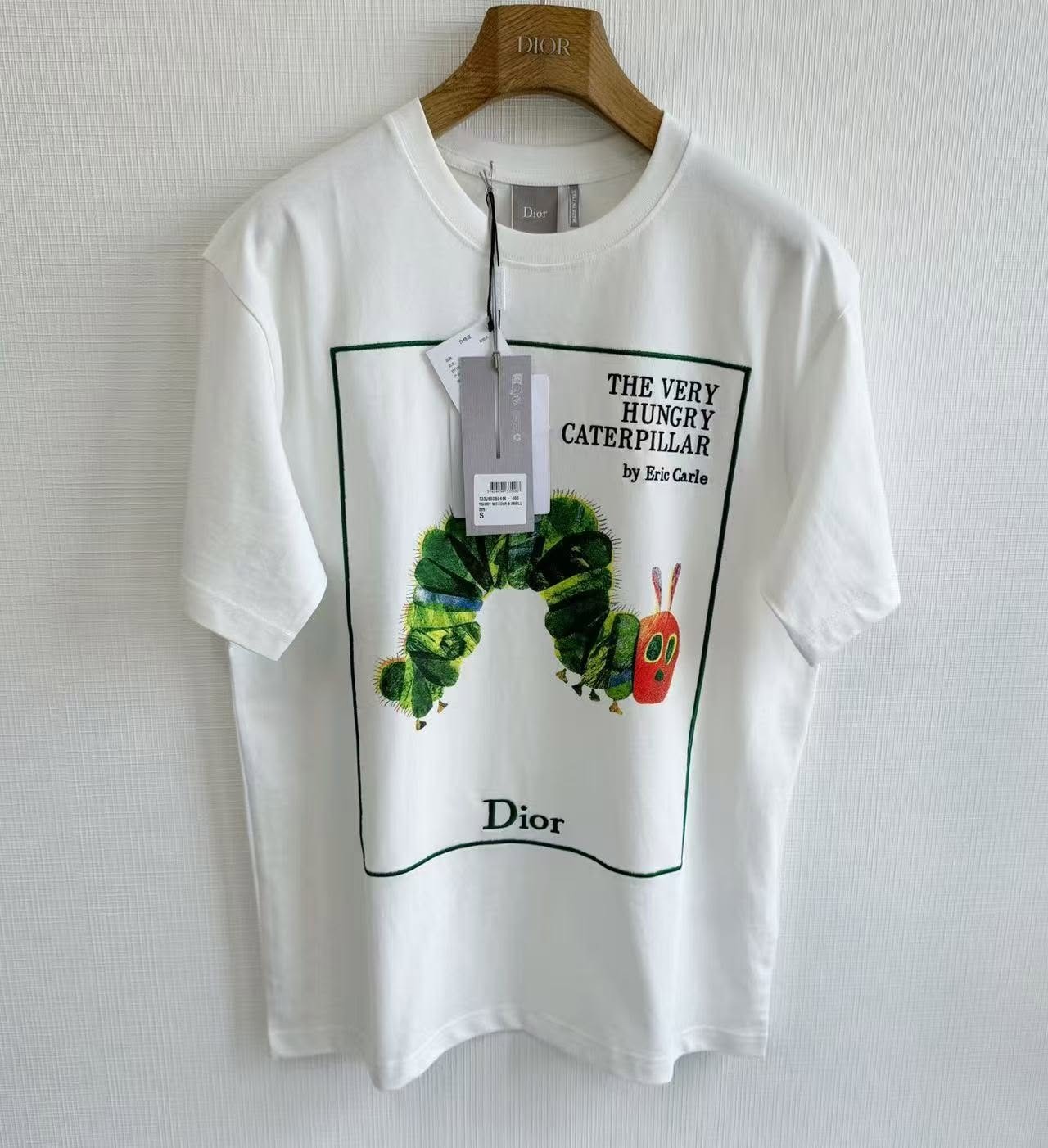 【原單】Dior Oversized Embroidered Book Cover T-Shirt 書籍封面刺繡Tee