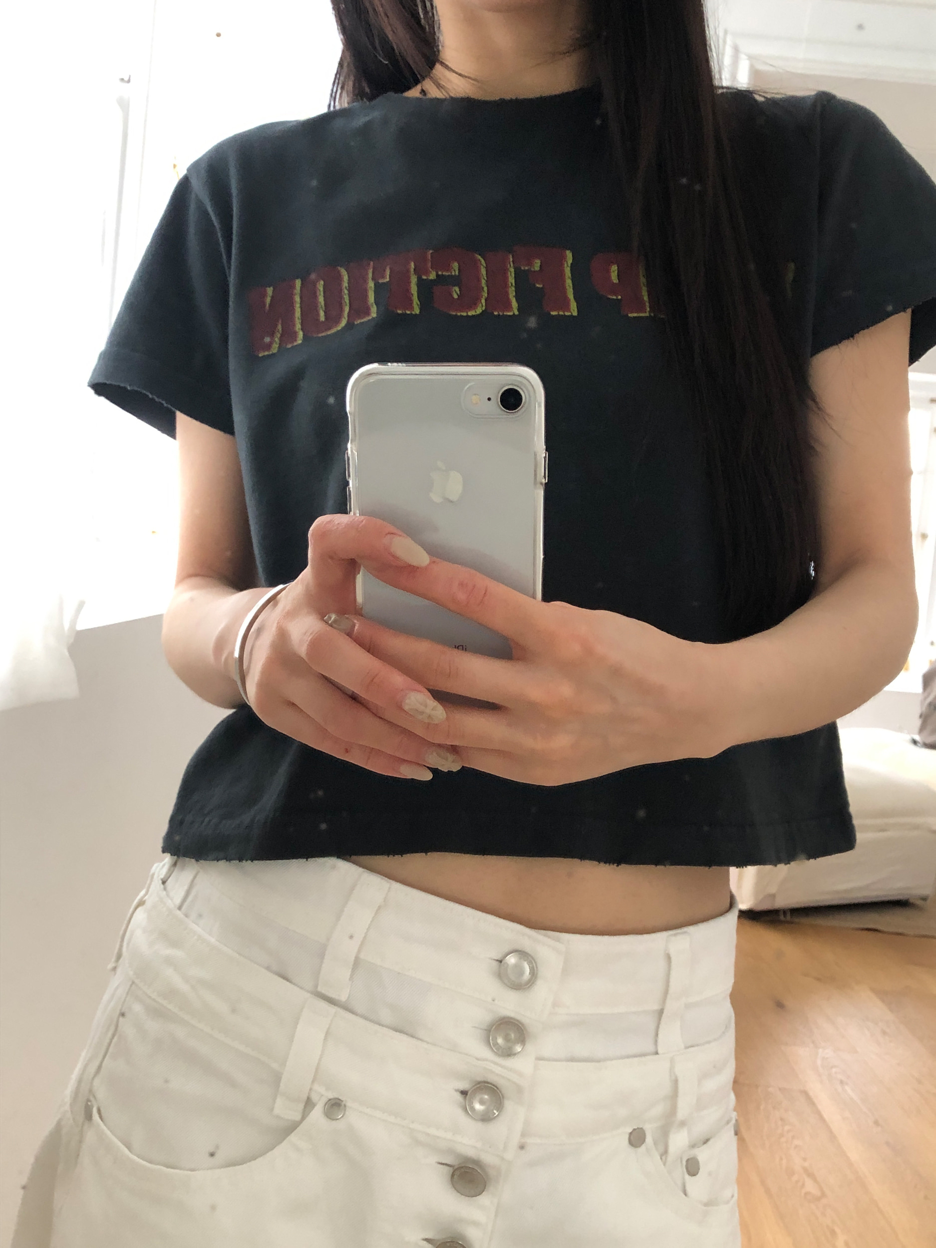 Vintage Film Graphic Crop Tee