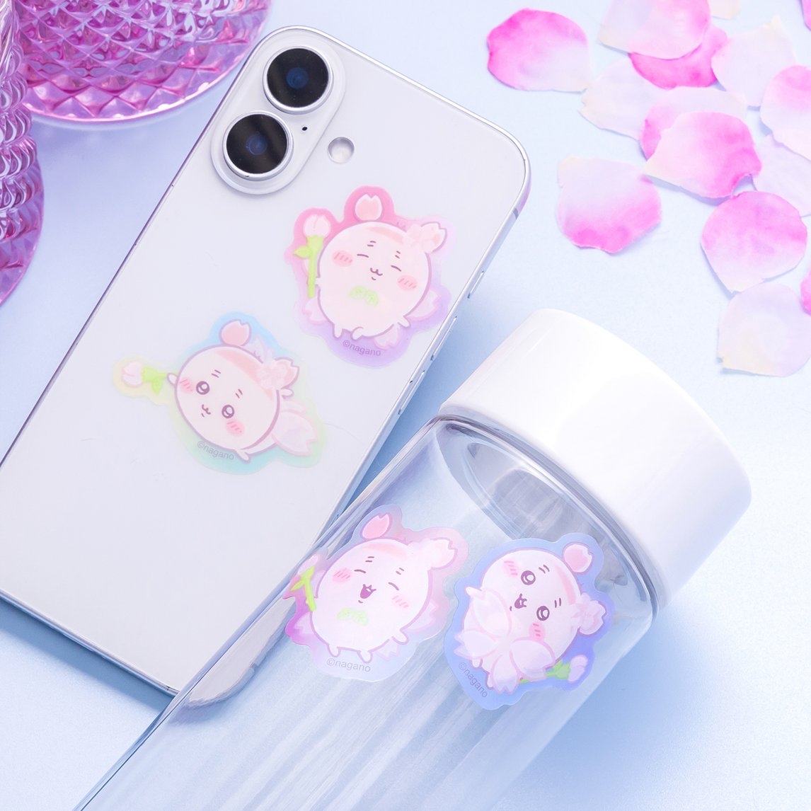 四月連線貨品 - 日本 CHIIKAWA 櫻花古本屋套裝貼紙