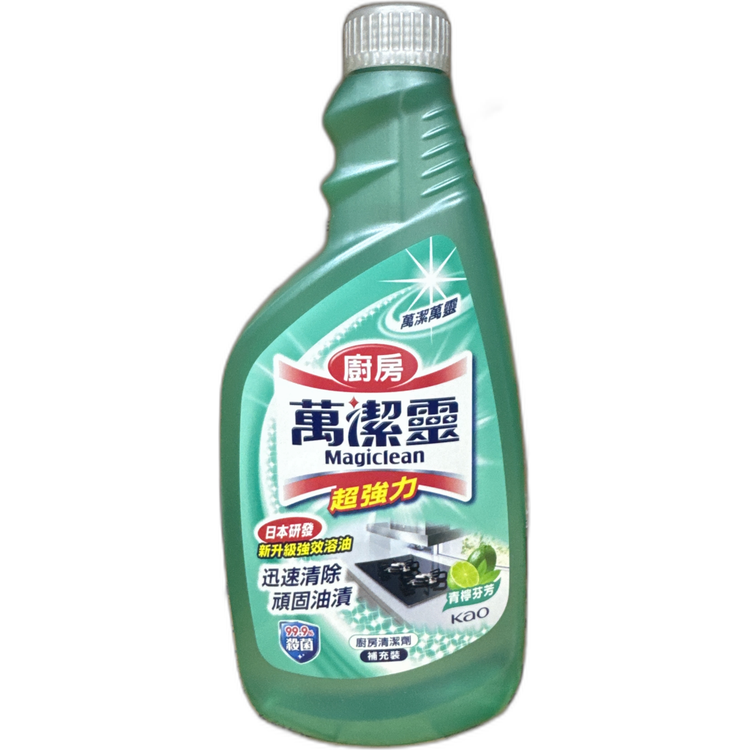萬潔靈廚房青檸芬芳補充裝500ml