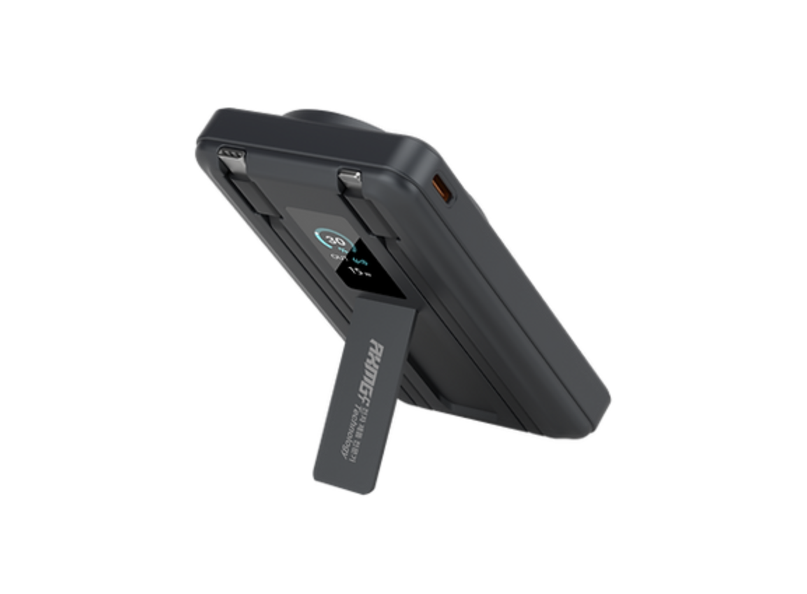 AMG-CT DX-6 10000mAh CCC+QR-Code Qi2 Magnetic Charging with Built-in Cable
