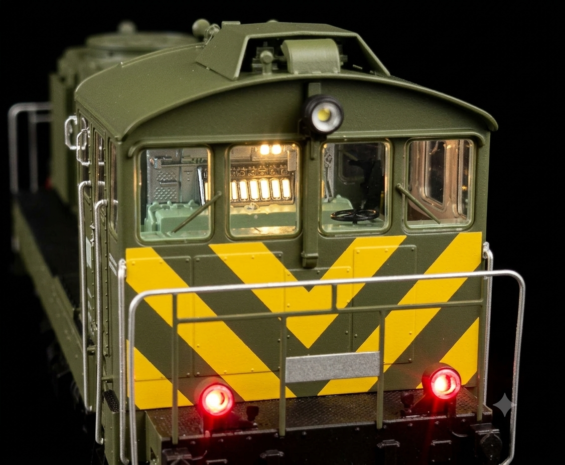 捷克铁路的匈牙利M44型内燃机车 (中國ND1原型車）數碼燈光音效