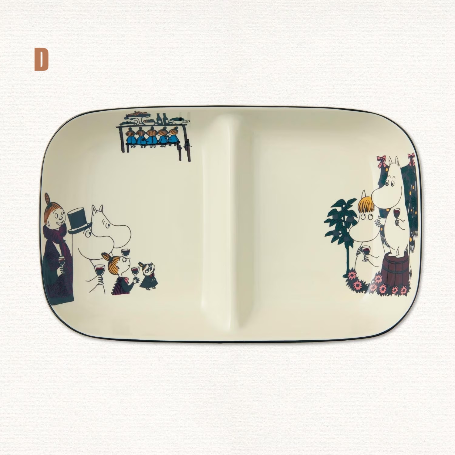 🆕【⭐訂購⭐】 🇯🇵日本直送 日本製🇯🇵岐阜美濃窯 #Moomin 陶瓷餐盤 [PLGD-0066] [260813]