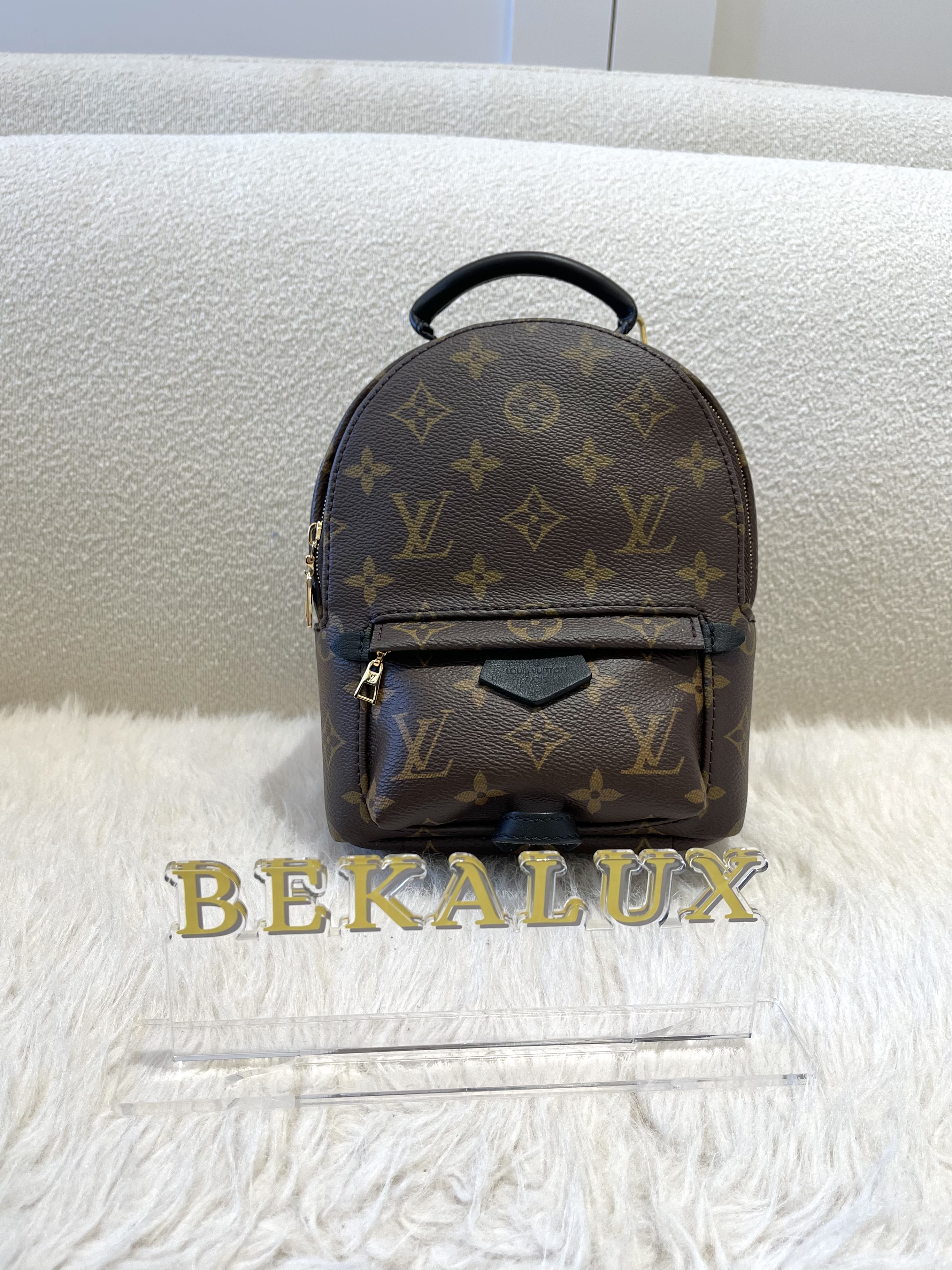 Pre-owned Louis Vuitton Monogram Palm Springs Backpack / Product Code: 25122506