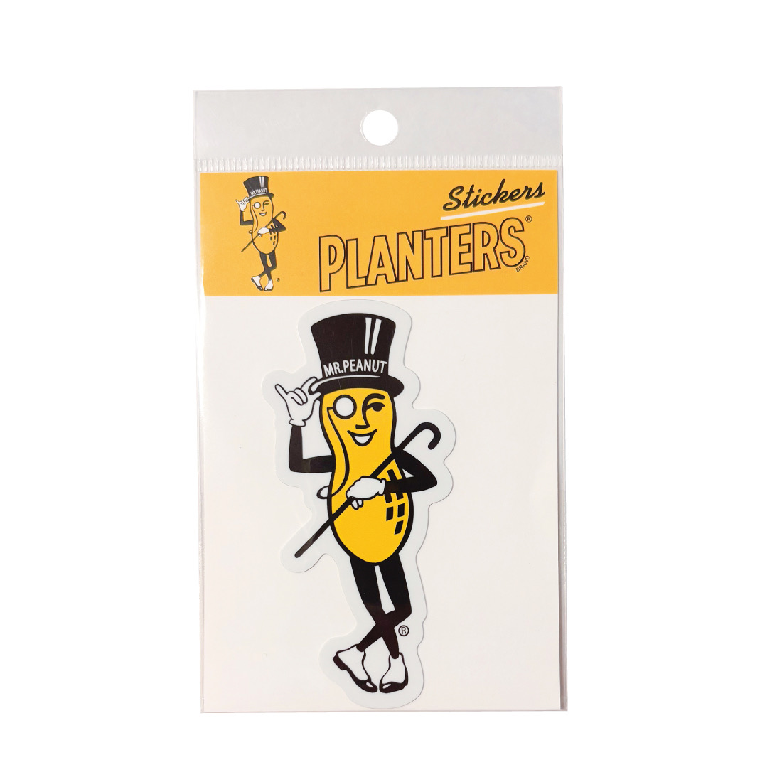 紳士牌花生貼紙