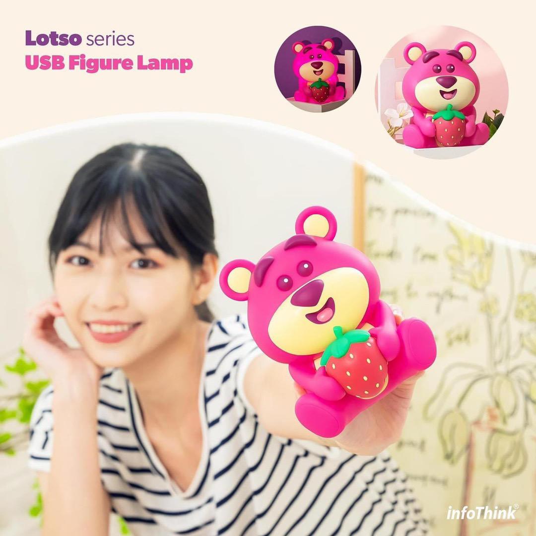 infothink 熊抱系列 公仔造型拍拍燈