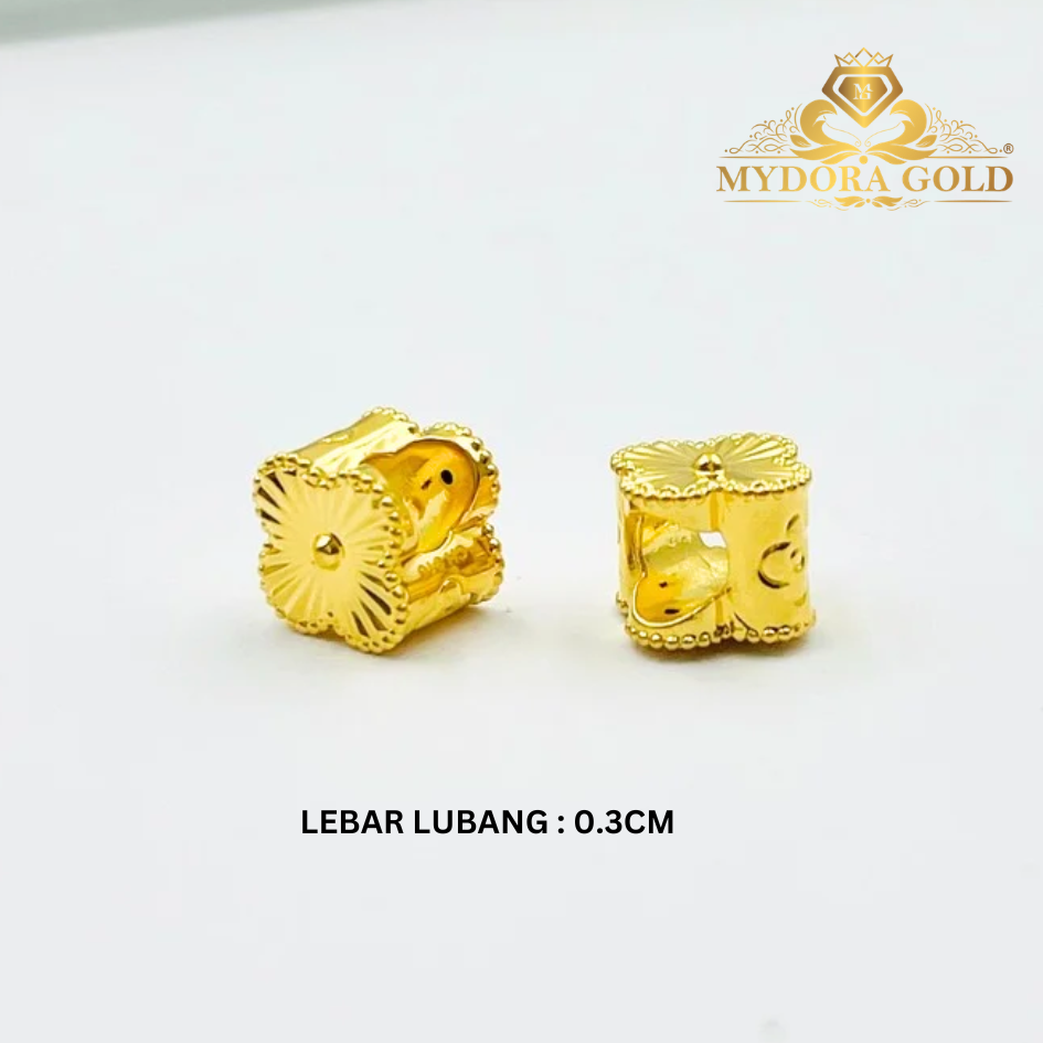MYDORA Bead Clover Full Gold (5G) l EMAS 916/22K