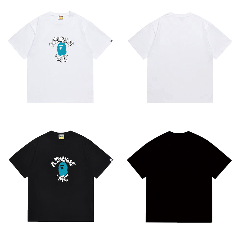 BAPE Graffiti Pattern College Tee