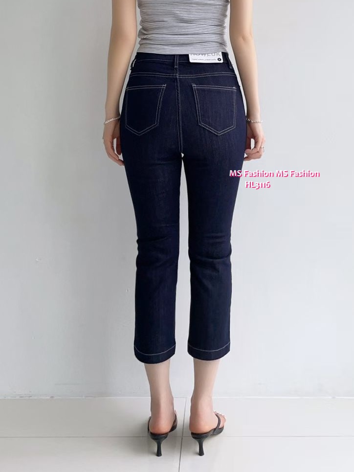 HL3116 韓國👖Howluk8分闊筒牛