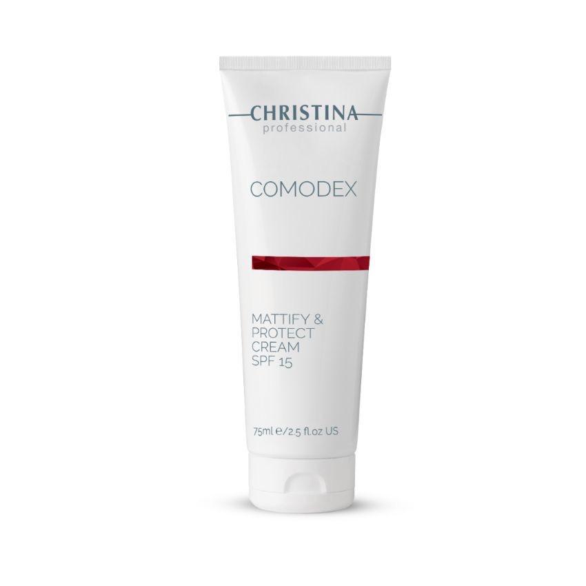 Christina  Comodex- 控油修復防曬日霜 SPF15 Mattify&Protect Cream SPF 15 75ml 