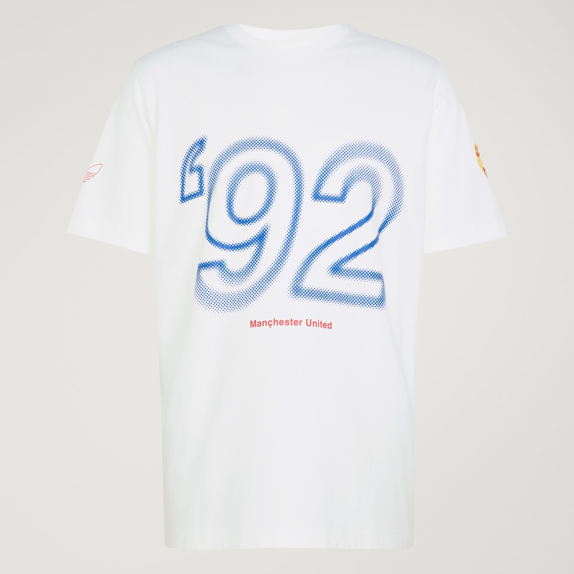 經典休閒美學  ⚽ Adidas Originals Manchester United 曼聯 1991/92 短袖T-Shirt JM5499