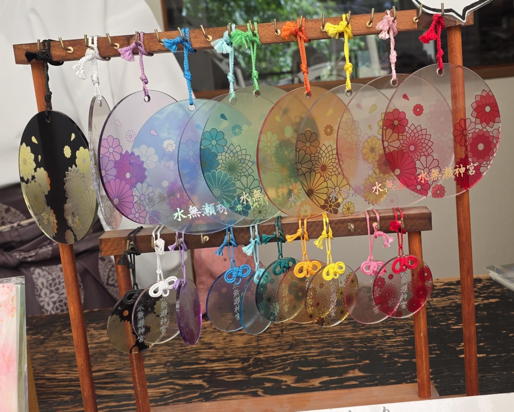 水無瀨神宮 叶繪馬守 1套同色（1大1細）